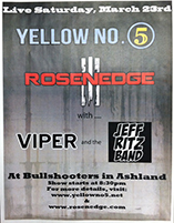 Rosenedge Show Flyer